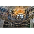 thumbnail image 2 of Looney, Hollice 24x17 White Modern Wood Framed Museum Art Print Titled - Austria-Vienna-Inner City (UNESCO World Heritage Site)-St Peters Church interior, 2 of 4