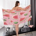 thumbnail image 7 of Coolnut Cartoon Watermelon Bath Towels Set,2 Piece Pure Cotton Ultra Soft High Absorbent Quick Dry Towel Set,1 Bath Towels, 1 Wash Cloths Wash cloth, 7 of 7