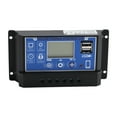 thumbnail image 2 of 20A Contrôleur Solaire PWM Application Mobile Contrôle Intelligent 12V-60V Contrôleur Solaire, 2 of 14
