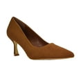 thumbnail image 1 of XY London Womens Lisa Pointed Mid Stiletto Court Shoes, 1 of 5