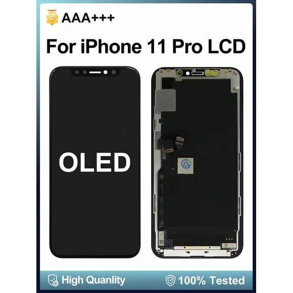 AAA+++ OLED Compatible With iPhone 11 Pro LCD Display Touch Screen Replacement Parts 5.8 Inch No Dead Pixel
