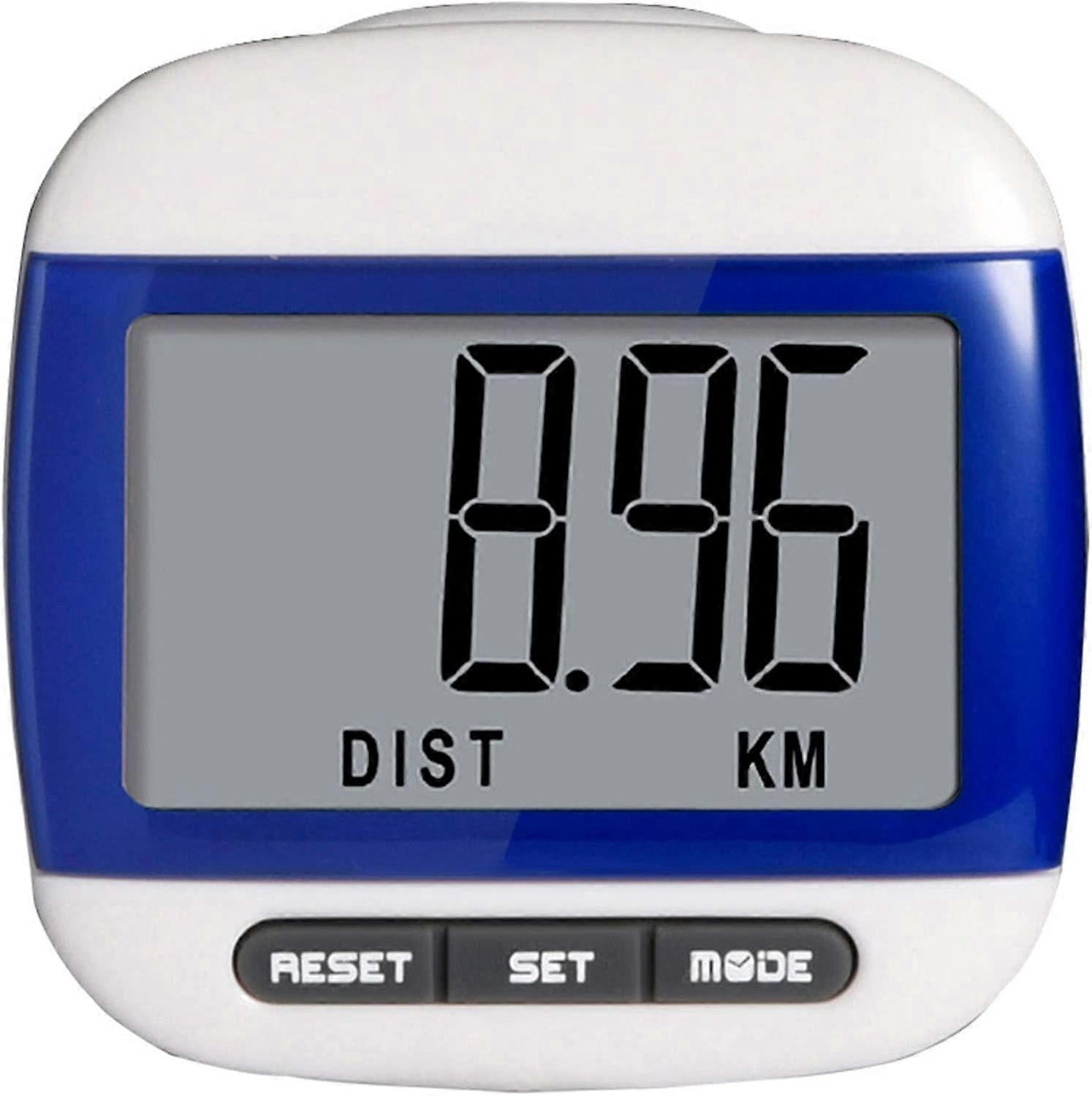 Podomètre de poche avec clip ceinture - Podomètre - Compteur de pas - Compteur de pas - Compteur de pas - Compteur de calories - Grand écran LCD et clip de ceinture Podomètre de poche avec clip ceinture - Podomètre - Compteur de pas - Compteur de pas - Compteur de pas - Compteur de calories - Grand écran LCD et clip de ceinture