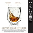 thumbnail image 5 of Viski Aerating Tumblers, Whiskey Bourbon Drinking Glasses, 7 oz Set of 2, 5 of 13