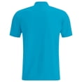 thumbnail image 4 of Bibifish Mens Polo Shirts Deer Embroidery Contrast Placket Short Sleeve Shirts Classic Fit Business Casual Daily Wear Casual Tops, 4 of 4