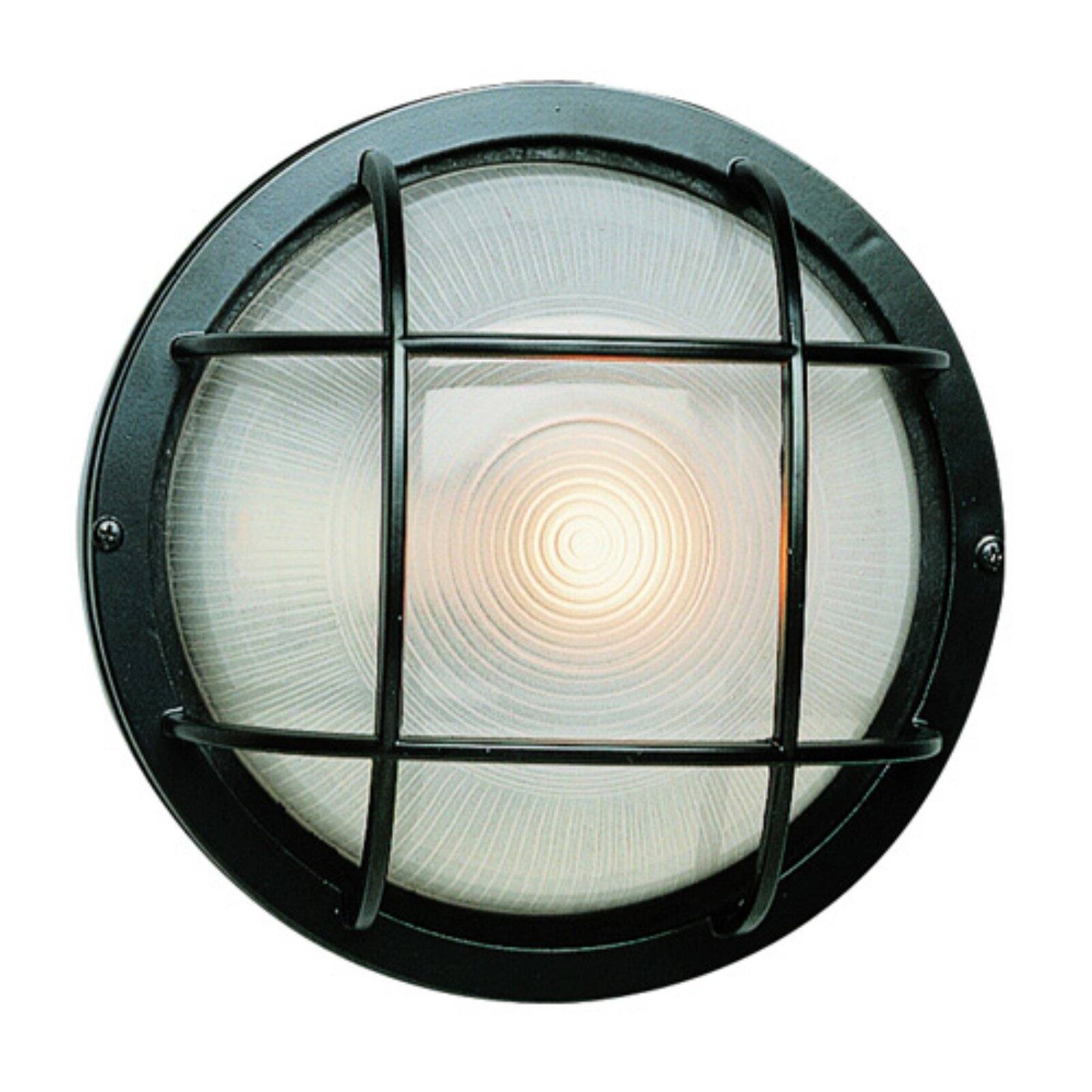 Trans Globe Lighting - The Standard - One Light Medium Bulkhead-Rust Finish - image 2 of 2
