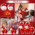 thumbnail image 2 of Funny Red Crying Horse Plush Toy, 2026 Year of The Horse Emotional Mascot, Unique Chinese New Year Decoration for Desk and Shelf (L 2Pcs), 2 of 5