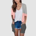 thumbnail image 2 of Long Sleeve Cardigan For Women Fall Open Front Cardigan With Pockets Casual Duster Lightweight Cardigan Sweater, 2 of 4