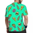 thumbnail image 4 of Cartoon Ice Creams T Shirt Foodie for Yo Bootie Harajuku Gym T Shirts Short Sleeve Breatha, 4 of 5
