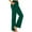 Green, variant on aidice Yoga Pants for Women Elastic Waist Slim Pants with Pockets Athletic Workout Gym Trousers Solid Color