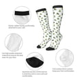 thumbnail image 4 of Picia Women Crew Soft Moisture-wicking Socks Cute Avocado Yoga Pattern Design Cotton Socks, One Size fit All, 4 of 9