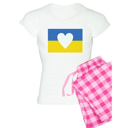 

CafePress - Ukraine Heart Pajamas - Women s Light Pajamas