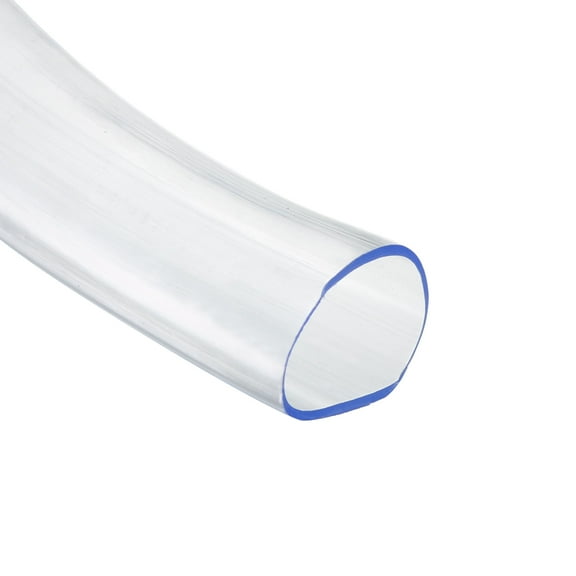 Uxcell 0.87" x 0.98" 3.28ft Vinyl Tubing Hose Tube Plastic Transparent 1Pcs