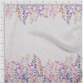 thumbnail image 2 of oneOone Polyester Lycra Fabric Dot & Leaves Panel Print Fabric BTY 56 Inch Wide, 2 of 3