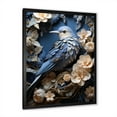 thumbnail image 2 of Designart "Dreamlike Avian Floral Home" Animals Bird Picture Framed Wall Art Prints, 2 of 5