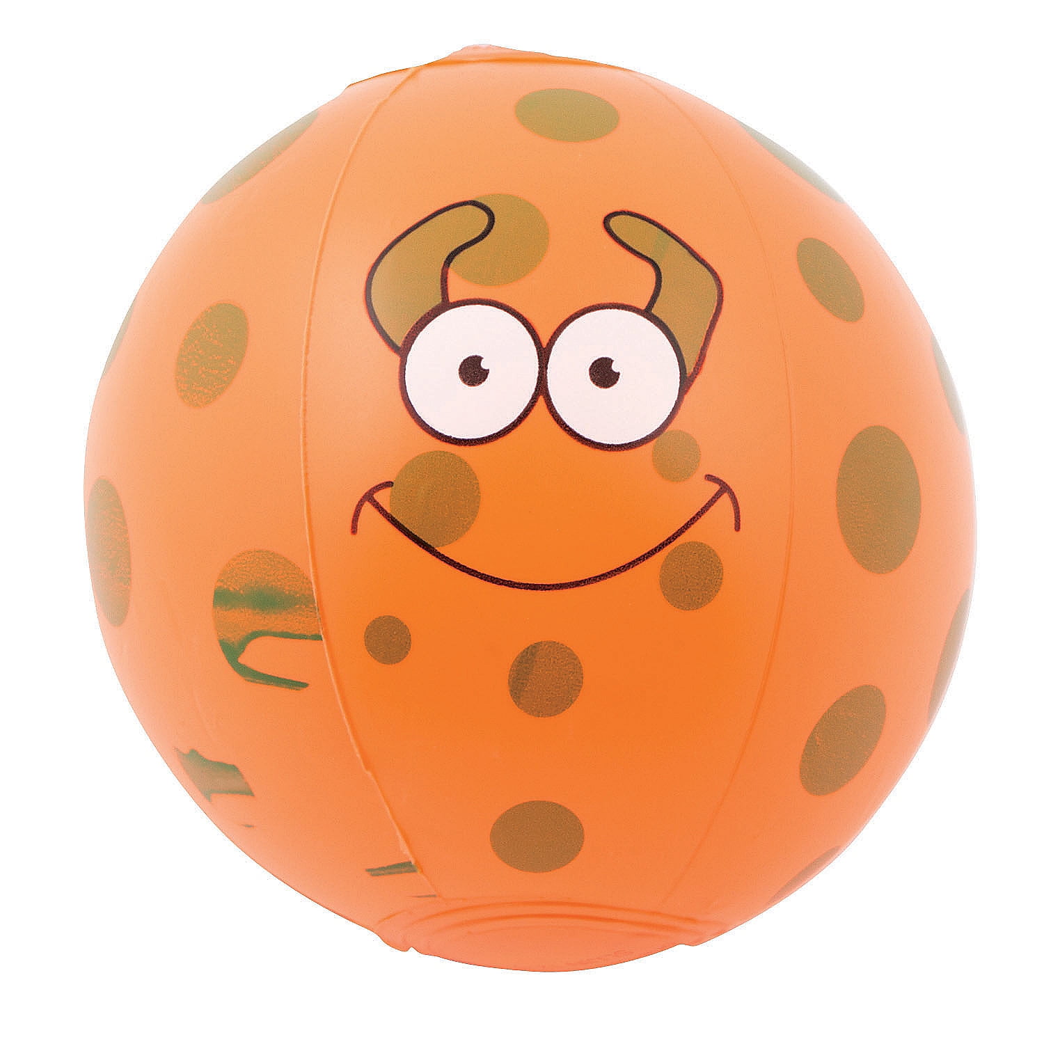 Monster Mini Beach Ball Orange 1Pc Toys 1 Piece