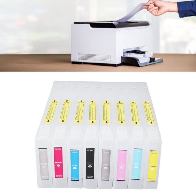 Refillable Ink Cartridge Kit, Empty Refillable Ink Cartridges Compatibility for Home