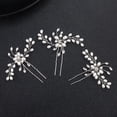 thumbnail image 2 of Épingle à Cheveux Fleur de Mariage Pince à Cheveux de Mariage Épingles à Cheveux de Mariée Pinces à Cheveux de Mariage Accessoires de Cheveux de Mariage Épingles à Cheveux pour Femmes Mariage, 2 of 5