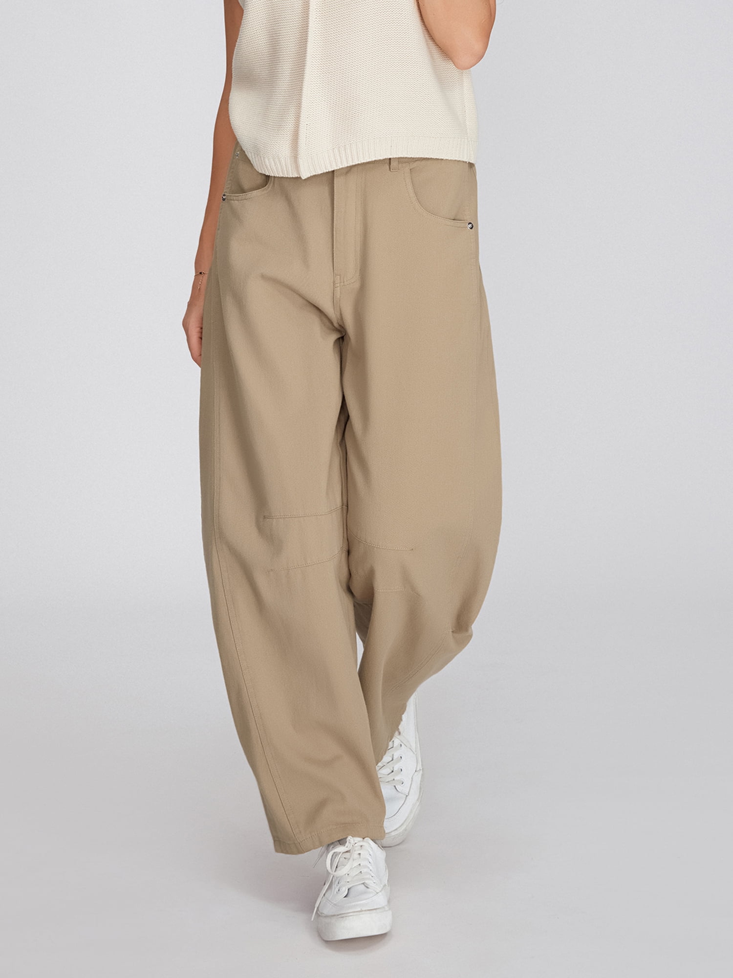 【BAON】Ryudo Wide Washing Denim Pants Raruxxin Wide Leg Baggy Jeans Women Casual Mid Waist Barrel