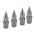 thumbnail image 1 of Subwoofer  Foot, -Plated  Durable Bright Pure Copper  Process Shockproof Spike, For Bookshelves Speaker Shelf, 1 of 8