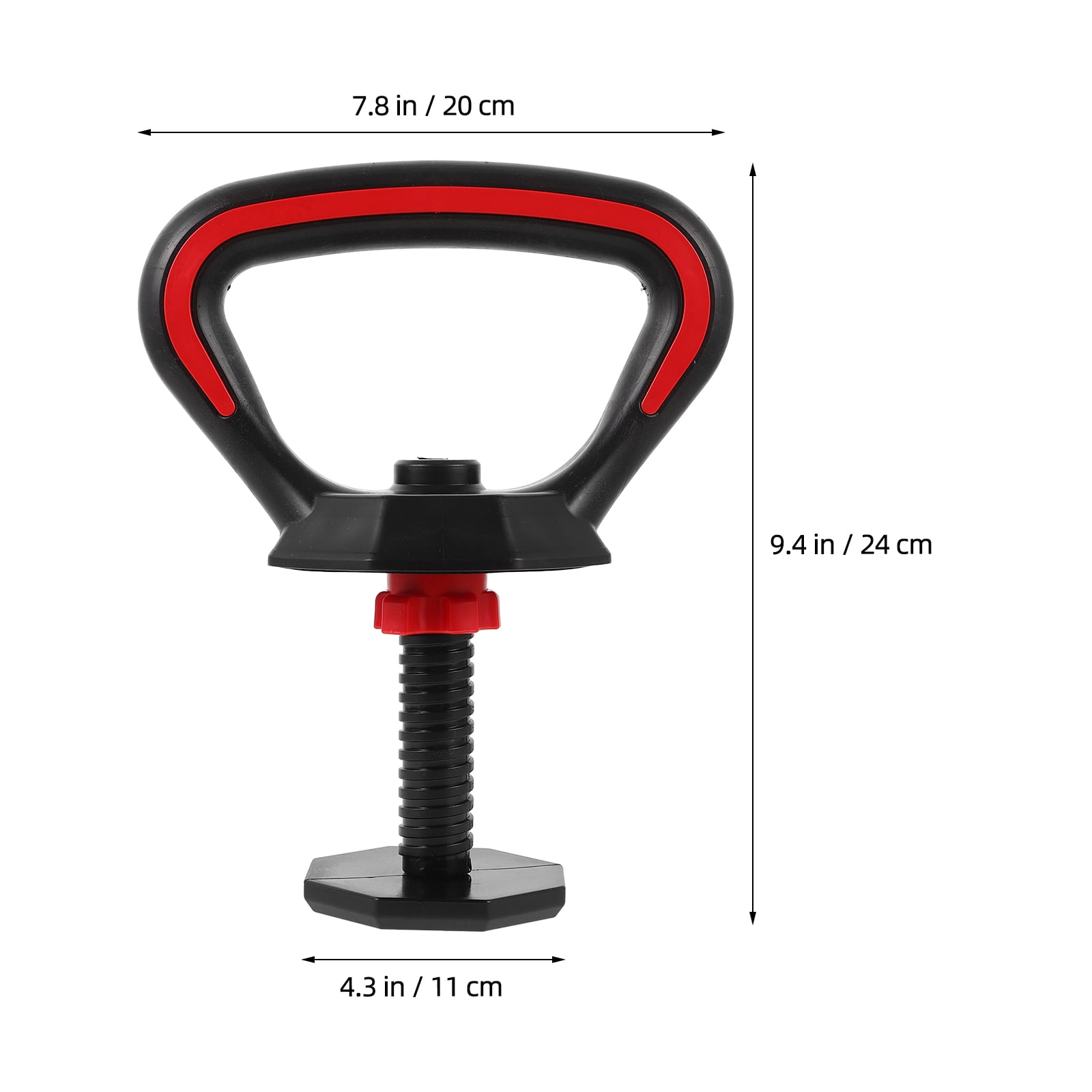PBPBOX Strength Training Kettlebell Grip Replacement Metal Plastic Indoor 1Pcs