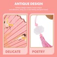 thumbnail image 4 of Shisuyan Chinese Style Synthetic Material Fan 1Pack 14.6X8.3X1.2In, 4 of 9