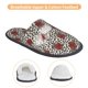thumbnail image 3 of Fotbe Leopard Print Rose Pantuflas Peludas para Mujer con Estampado, Zapatillas de Peluche, Zapatos de Invierno para Casa, Uso Interior y Exterior-Medium, 3 of 8