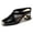 Black, variant on Womens Block Heel Square Toe Mules Backless Cutout Mesh Heels Block Heel Breathable Dress Shoes for Club Cocktail Party Cocktail Party Formal Occasion