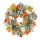 thumbnail image 5 of Corona de otoño, corona de , 17.72 pulgadas, adorno para colgar en la pared, corona de puerta delantera, corona de otoño para celebración en Sunnimix coronas de puerta, 5 of 8