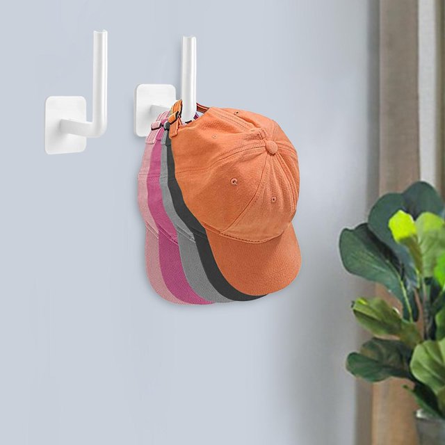 Gancho para gorra de béisbol perfecl organizador colgante moderno blanco
