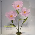thumbnail image 2 of Giant Flowers Used for Decoration, Large Artificial Paper Flowers Used for Home Decor, Wedding Backgrounds, Party Photography Backgrounds, and Shop Window displays (Pink), 2 of 9