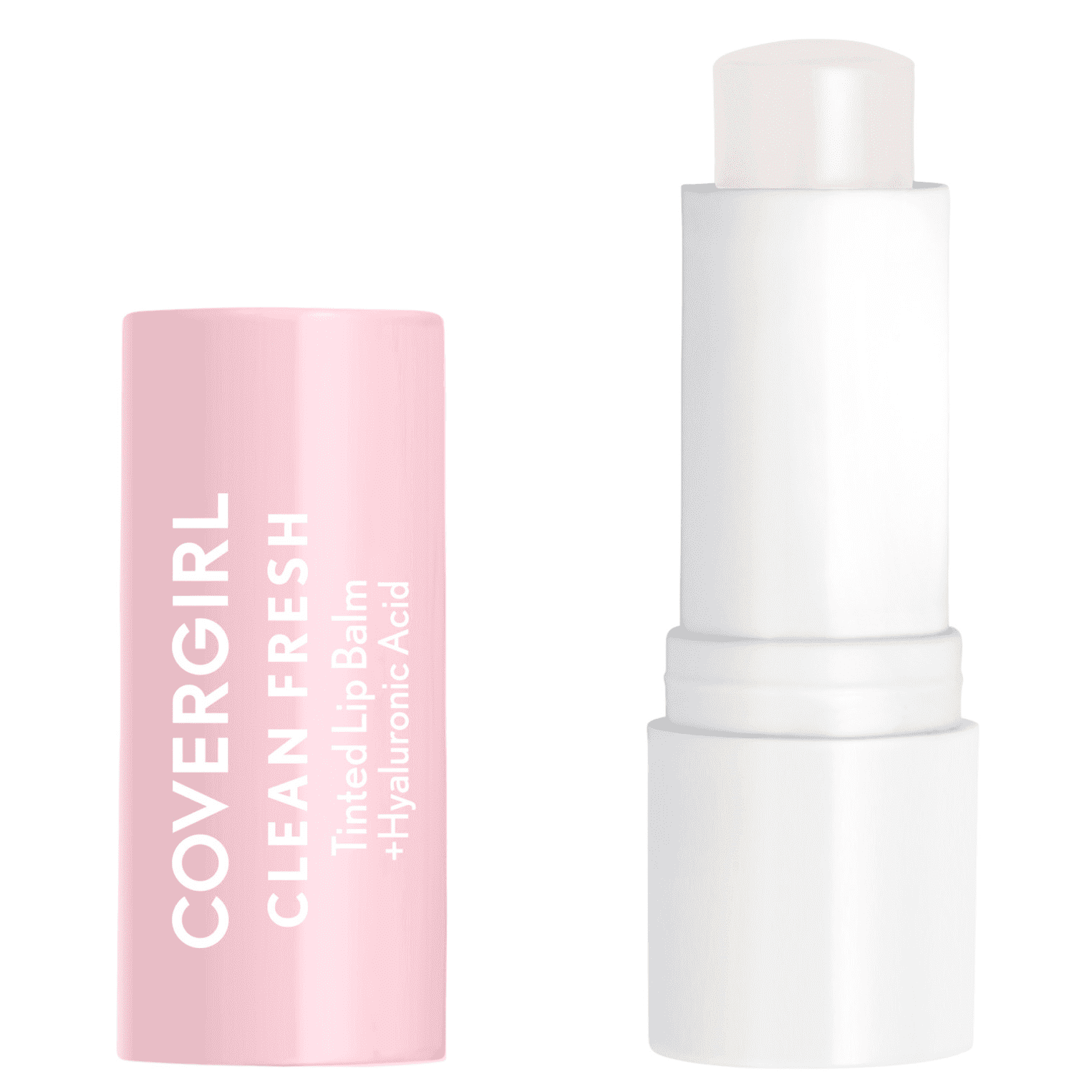 COVERGIRL Clean Fresh Tinted Lip Balm, 100 Clear As Crystal, 0.14 oz
