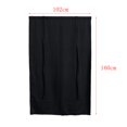 thumbnail image 3 of Cortina Romana Con Aislamiento Térmico Para Ventana Pequeña Cenefa Atar Cortinas De Ventana Decoración para hogar Black_1 Soledad Cortina opaca, 3 of 9