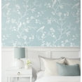 thumbnail image 5 of NextWall Blue Skies Songbird Chinoiserie Peel and Stick Wallpaper, 5 of 7