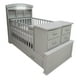 thumbnail image 1 of Cuna Cama De Madera Mauricio Gris, 1 of 4