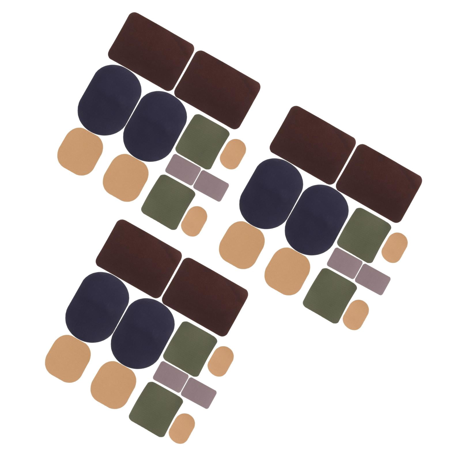 Masteelf 90 pcs  Decorative Sewing Patches Repair Patches Iron On Applique for Jackets Clothes