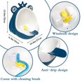 thumbnail image 3 of Orinal para niños pequeños OJYUDD, entrenamiento para orinar en forma de rana, altura ajustable, 3 of 7