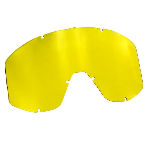Birdz Eyewear Replacement Lens for Vulture Sports & Motorcycle Goggles ANSI Z87.1  Antifog Yellow Lens