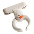 thumbnail image 2 of Soporte de baño de pie, juguete de abrazo con sonido, cómodo, ergonómico, plegable, con asa y ventosas para la ducha de bebés. Marrón, 2 of 8