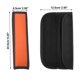 thumbnail image 5 of 2uds Universal Coche Asiento Cinturón Cubierta Cuello Estera Imitación Cuero Agujero naranja, 5 of 7