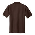 thumbnail image 7 of Mafoose Male Silk Touch Polo Men Extended T-Shirts Coffee Bean XL, 7 of 7