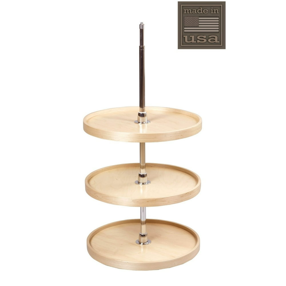 Century Components CON22FRPF Lazy Susan 3 Independently Rotating Wood