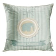 thumbnail image 1 of RYLABLUE Housse de Coussin Vintage Rétro avec Petit Éléphant Garçon, 1 of 1
