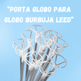 thumbnail image 3 of 200 Popotes Porta para Globo Burbuja Luz Led 18" en adelante C/Base, 3 of 7
