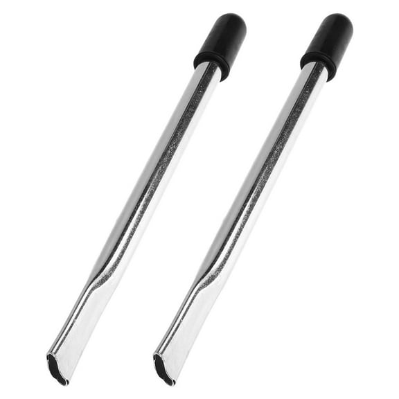 Pretyzoom 2Pcs Extended Lever for Wheelchair in Silver to Ensure Safety Assurance and Prevent Sliding