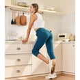 thumbnail image 4 of SPECIAL MAGIC Women's Capri Sweatpants Jogger Pants with Pockets Cotton Stretch Lounge Athletic Pants for Running Yoga Gym, 4 of 7