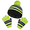 Green, variant on OZERO 2Pcs Kids Winter Knit Hat Gloves Set for 4-10 Year Boys and Girls