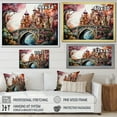 thumbnail image 4 of Designart "Beige Bridge curious Archway" Architecture Wall Art Living Room, 4 of 5