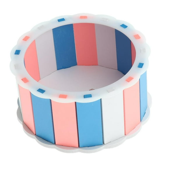 Ejercicio para Mascotas Rueda de Hámster Juguete para para Hámsteres Conejillos más atención para Animales - , tal se describe Rosa azul oscuro