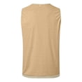 thumbnail image 4 of uikmnh Tank Tops Men Linen Button Up Sleeveless Tank Top for Casual Everyday Wear and Versatile Layering Size:XL, 4 of 5
