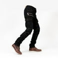 thumbnail image 2 of Men's Motorcycle Cargo Pants - Kevlar Reinforced Jeans, 2 of 7